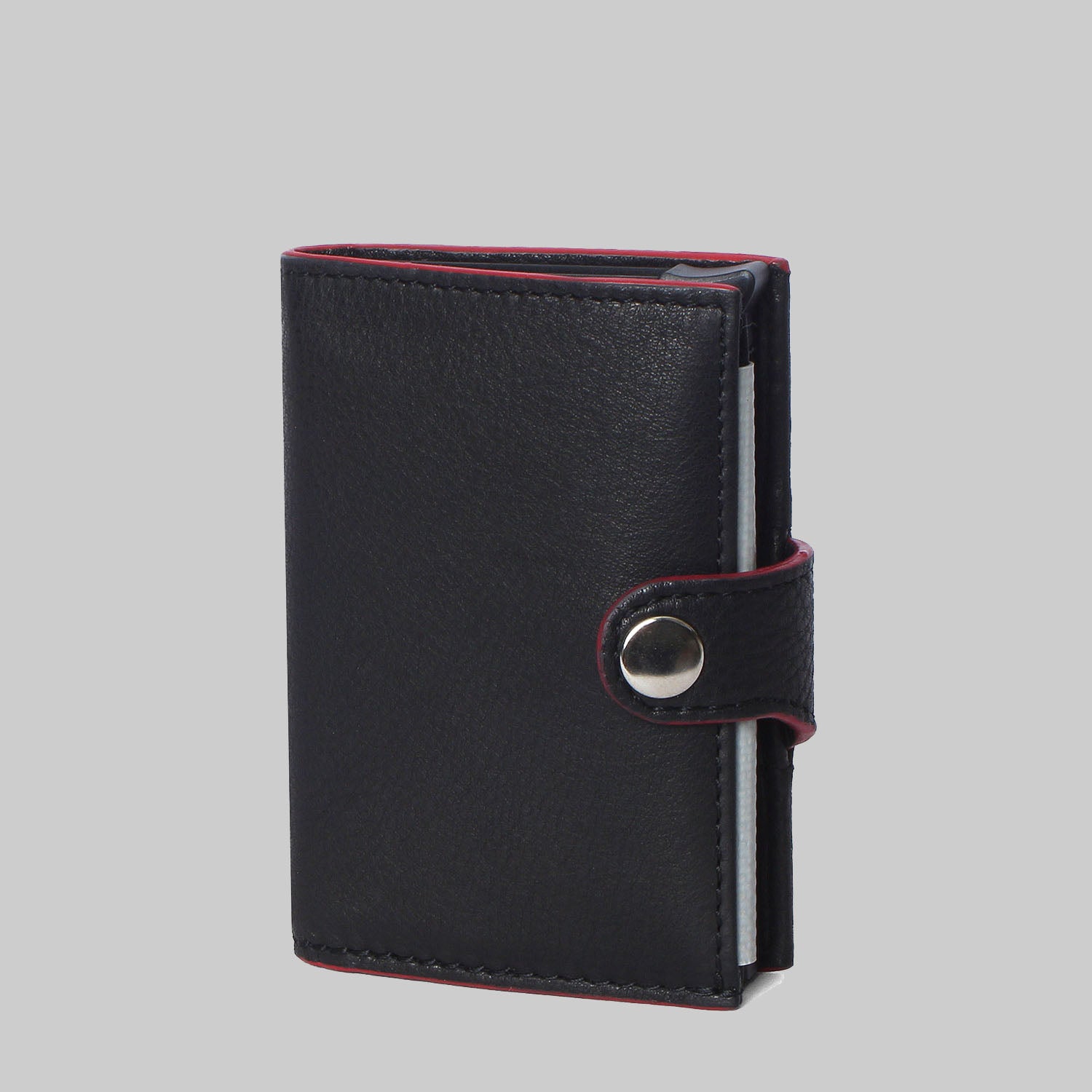 [COURONNE] Facade Noa Mini-half Wallet BRICK RED / 韓国発 COURONNE] Facade Noa Mini-half Wallet BRICK RED / 韓国発